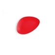 Flat plate Ariane Antracita Triangular Ceramic Red (Ø 21 cm) (12 Units) Cheap