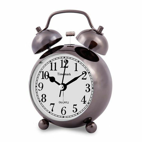 Alarm Clock Timemark Grey (9 x 13,5 x 5,5 cm) Online Sale