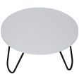 Centre Table Alexandra House Living White Wood 80 x 44 x 80 cm Online