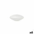 Bowl Quid Select White Plastic 13 x 11 x 3,5 cm (6 Units) For Discount