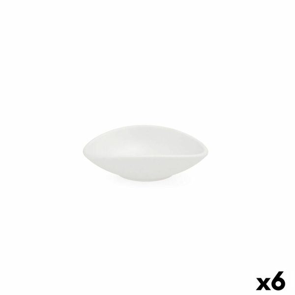 Bowl Quid Select White Plastic 13 x 11 x 3,5 cm (6 Units) For Discount