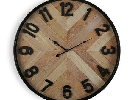 Wall Clock Versa MDF Wood MDF Wood Crystal (6 x 60 x 60 cm) Online Sale