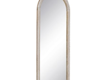 Wall mirror White Natural Vertical 60,9 x 3,8 x 152,4 cm Online Sale