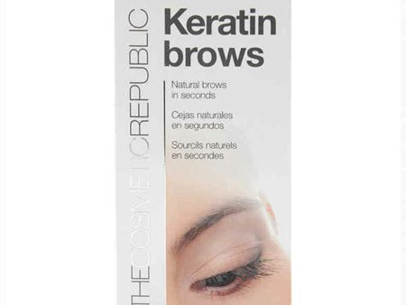 Eyebrow Treatment The Cosmetic Republic Keratin Kit Black For Discount