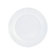 Flat plate Quid Basic Ceramic White (Ø 27 cm) (12 Units) Fashion