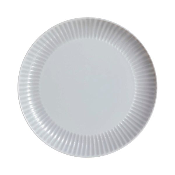 Flat Plate Luminarc Cottage Grey Glass 25 cm (24 Units) For Sale