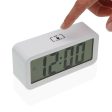 Alarm Clock Versa White Metal 3,9 x 6,5 x 13,4 cm Discount