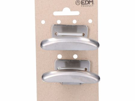 Door Hanger EDM 85576 Silver Stainless steel Cothes 2 Units For Sale