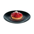 Dessert dish Luminarc Pampille Black Glass (19 cm) (24 Units) Cheap