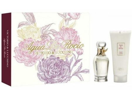 Women s Perfume Set Victorio & Lucchino EDT Agua de Rocio 2 Pieces Discount