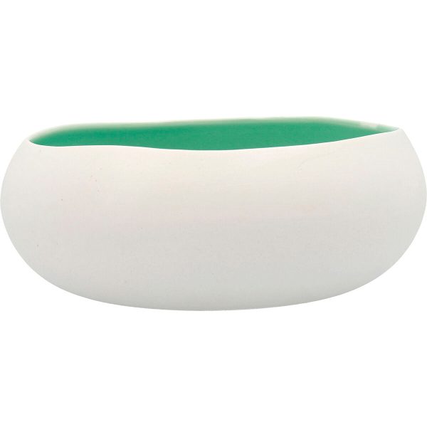 Bowl Ariane Organic Ceramic Green (16 cm) (6 Units) Online