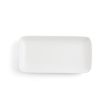 Serving Platter Ariane Vital Coupe Rectangular Ceramic White (28 x 14 cm) (6 Units) For Sale