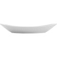 Serving Platter Quid Gastro Ceramic White (39,5 x 19 x 8 cm) (4 Units) For Cheap