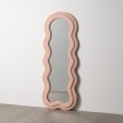 Wall mirror Pink Vertical 60 x 4 x 160 cm Fashion