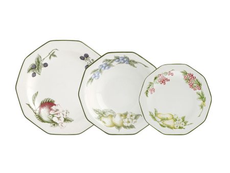 Dinnerware Set Queen´s By Churchill Victorian Orchard Multicolour Ceramic 12 Pieces For Discount