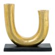 Candle Holder Alexandra House Living Golden Aluminium 21 x 20 x 8 cm Online Sale