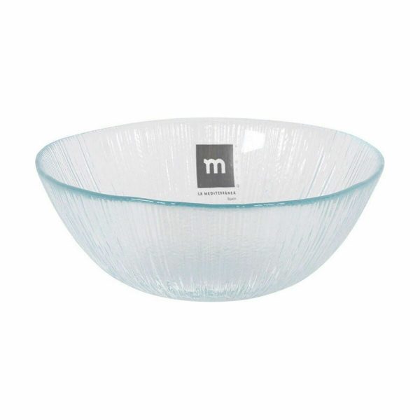 Bowl La Mediterránea Transparent ø 13 x 5 cm (48 Units) For Cheap