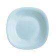 Deep Plate Luminarc Carine Paradise Blue Glass 21 cm (24 Units) For Sale