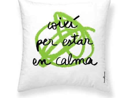 Cushion cover Decolores Calma Multicolour 50 x 50 cm Cotton Catalan Cheap