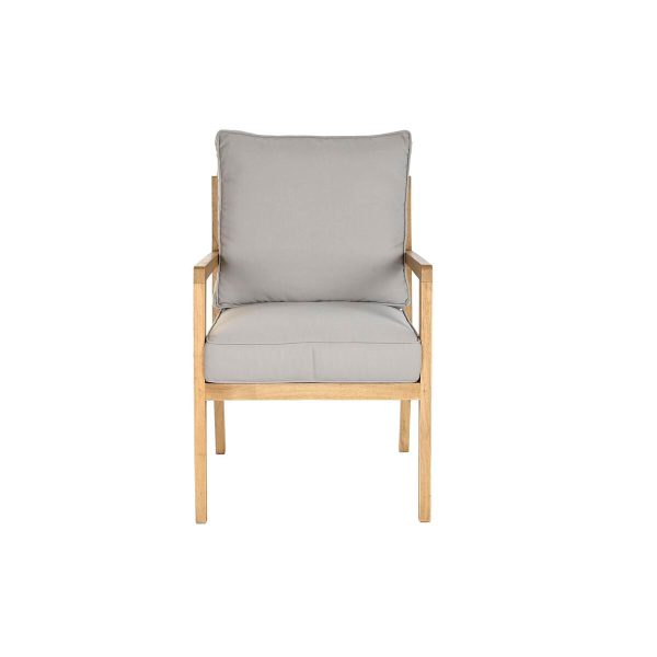 Armchair DKD Home Decor Natural Polyester 60 x 80 x 90 cm on Sale