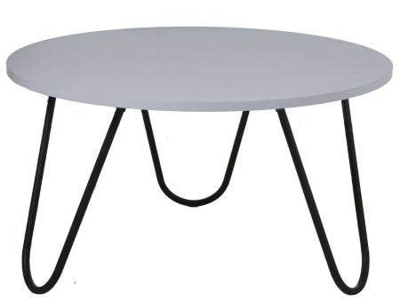 Centre Table Alexandra House Living White Wood 80 x 44 x 80 cm Online