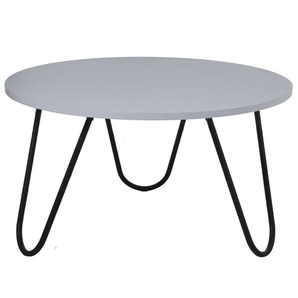 Centre Table Alexandra House Living White Wood 80 x 44 x 80 cm Online