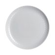 Flat Plate Luminarc Pampille Granit Grey Glass 25 cm (24 Units) Online Sale