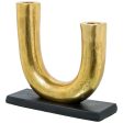 Candle Holder Alexandra House Living Golden Aluminium 21 x 20 x 8 cm Online Sale