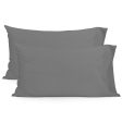 Pillowcase set HappyFriday Stone 50 x 75 cm 2 Pieces Online Hot Sale