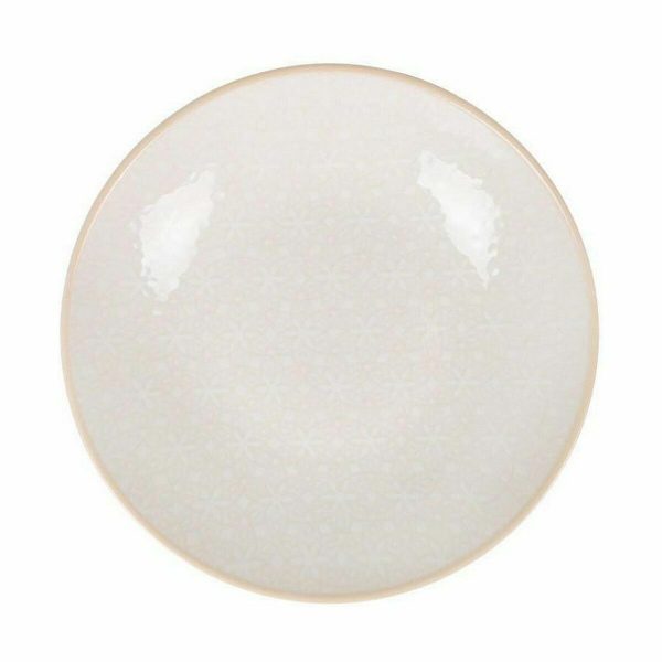 Deep Plate Santa Clara Moonlight Porcelain Ø 20,5 cm (6 Units) Online Sale