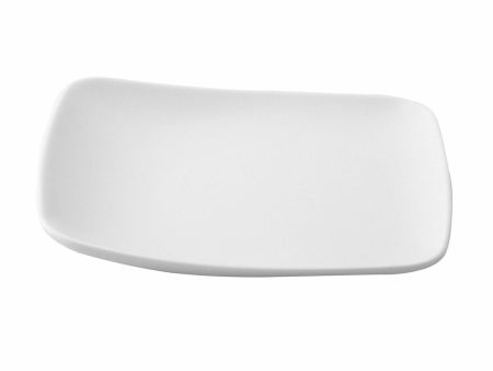 Dessert dish Ariane Vita Squared Ceramic White (20 x 17 cm) (12 Units) Online now