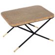 Centre Table Alexandra House Living Brown Black Rattan Natural Fibre 70 x 45 x 50 cm Cheap