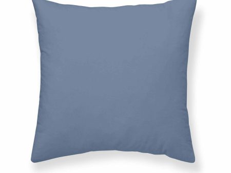 Cushion cover Decolores Ice Blue Blue Multicolour 50 x 50 cm Cotton For Cheap