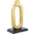 Candle Holder Alexandra House Living Golden Aluminium 14 x 8 x 22 cm 14 x 22 x 8 cm Online Sale