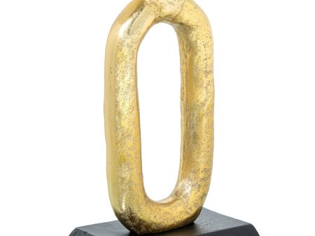 Candle Holder Alexandra House Living Golden Aluminium 14 x 8 x 22 cm 14 x 22 x 8 cm Online Sale