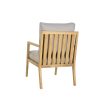 Armchair DKD Home Decor Natural Polyester 60 x 80 x 90 cm on Sale