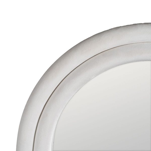 Wall mirror White 60,5 X 4 X 160 CM Online now