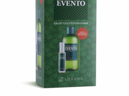 Men s Perfume Set Luxana Evento 2 Pieces Online now