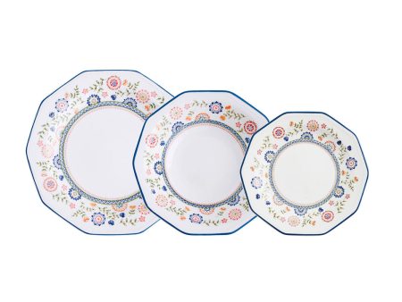 Dinnerware Set Queen´s By Churchill Bengal Multicolour Ceramic 12 Pieces Fashion