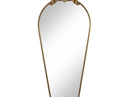 Wall mirror Golden 59,5 x 3,2 x 132,5 cm For Discount