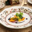 Serving Platter Queen´s By Churchill Assam Circular White Ceramic China crockery (3 Units) Online Sale