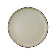 Flat Plate Quid Duna Green Ceramic 26,5 x 2,8 cm (6 Units) Online Hot Sale