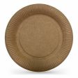 Plate set Algon Disposable kraft paper 12 Pieces 18 cm (24 Units) Cheap