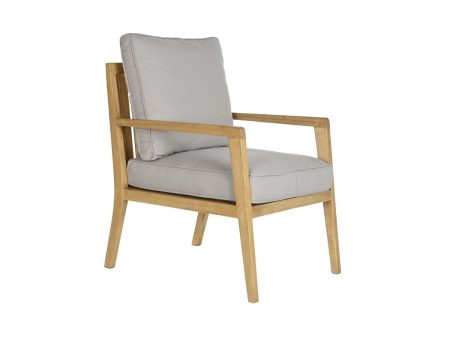 Armchair DKD Home Decor Natural Polyester 60 x 80 x 90 cm on Sale