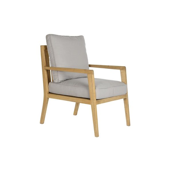 Armchair DKD Home Decor Natural Polyester 60 x 80 x 90 cm on Sale