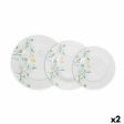 Dinnerware Set La Mediterránea Rivoli Circular 18 Pieces (2 Units) Online now