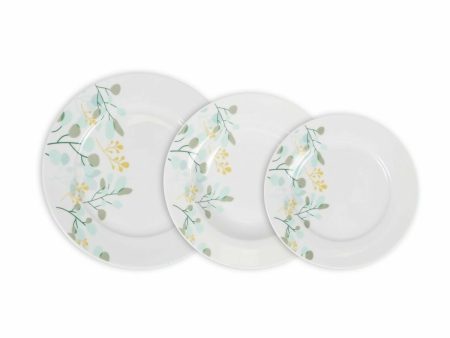 Dinnerware Set La Mediterránea Rivoli Circular 18 Pieces (2 Units) Online now