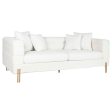 Sofa DKD Home Decor White Metal 205 x 85 x 73 cm on Sale