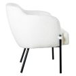 Armchair Alexandra House Living White 44 x 81 x 73 cm Online Sale