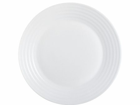 Dessert dish Luminarc Harena White Glass (19 cm) (24 Units) Sale